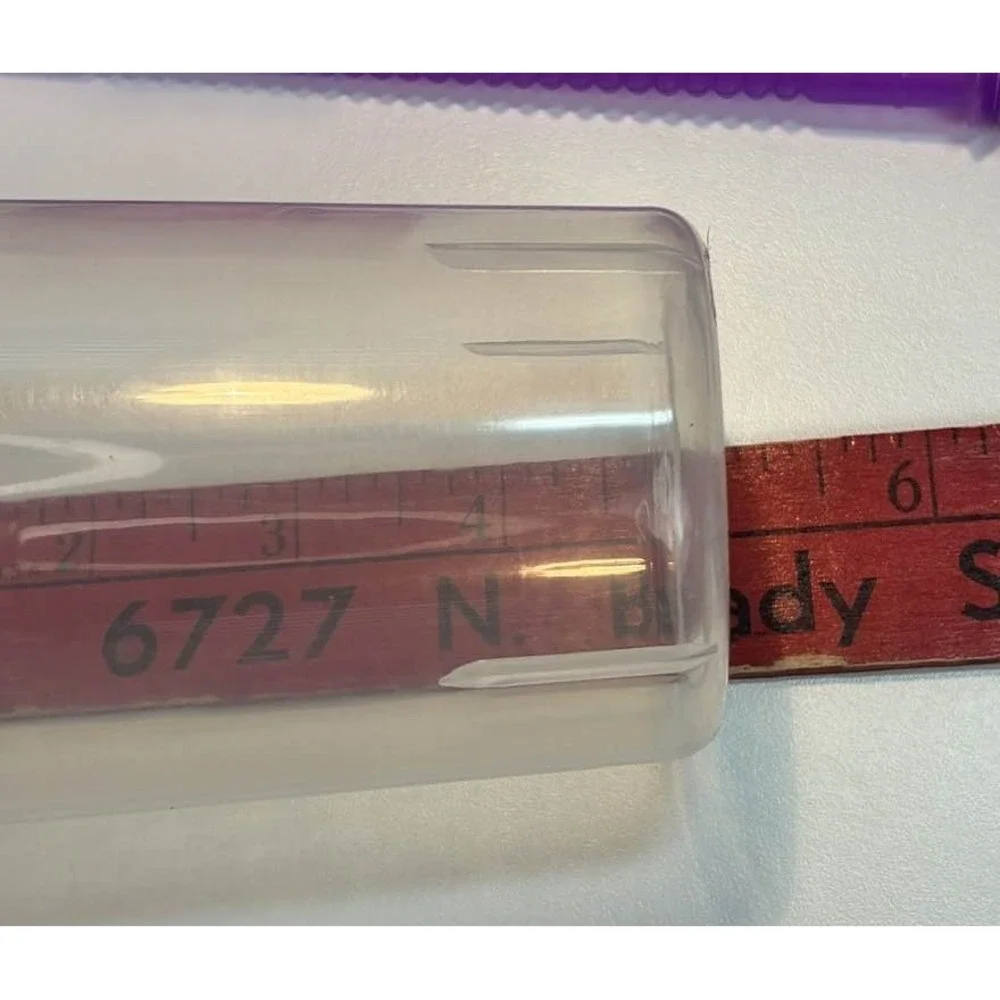 Chuck E Cheese Purple Souvenir Cup Removable Sleeve‎ Lid 2021 Flawed Straw